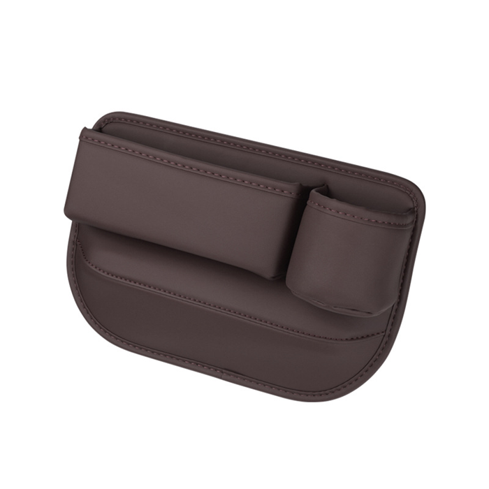Car Leather Cup Holder Gap Bag