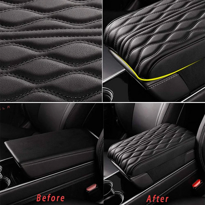 Leather Car Armrest Box Pad PRO