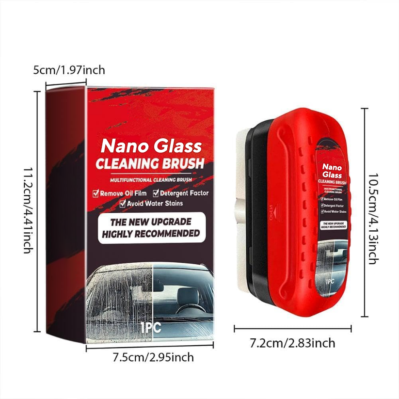 Nano Glass Oil Film Cleaning Brush