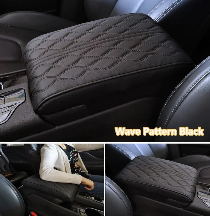 Leather Car Armrest Box Pad PRO