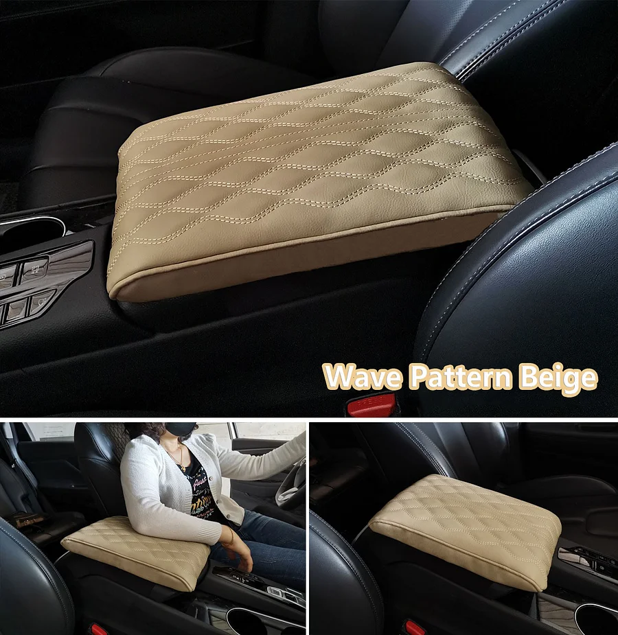 Leather Car Armrest Box Pad PRO