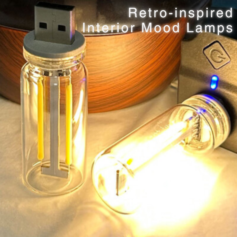 Retro-inspired Interior Mood Lamps