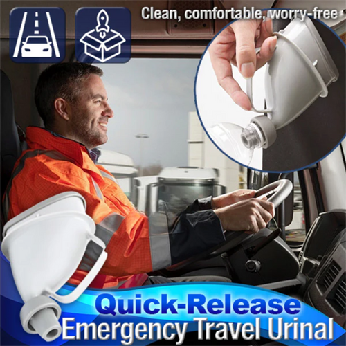 Quick-Release Emergency Travel Urinal