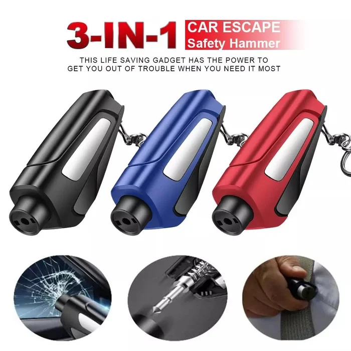 3 in 1 Car Window Breaker