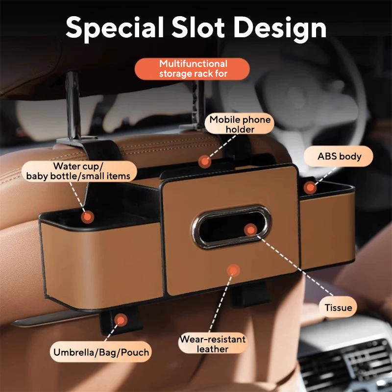 Multi-functional Car Seat Back Storage Box PRO