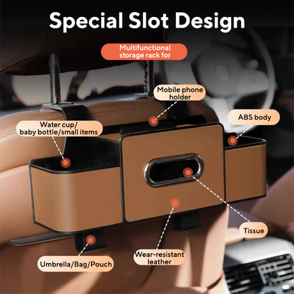 Multi-functional Car Seat Back Storage Box PRO