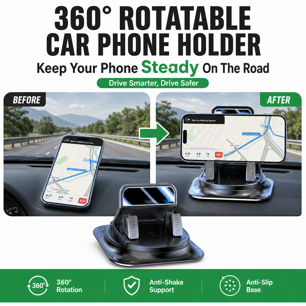 360° Rotatable Car Phone Holder