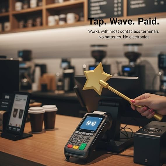 Fairy Wand Credit Card Holder