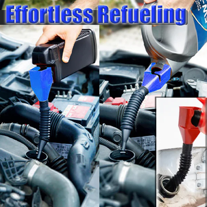 Flexible Car Refueling Funnel