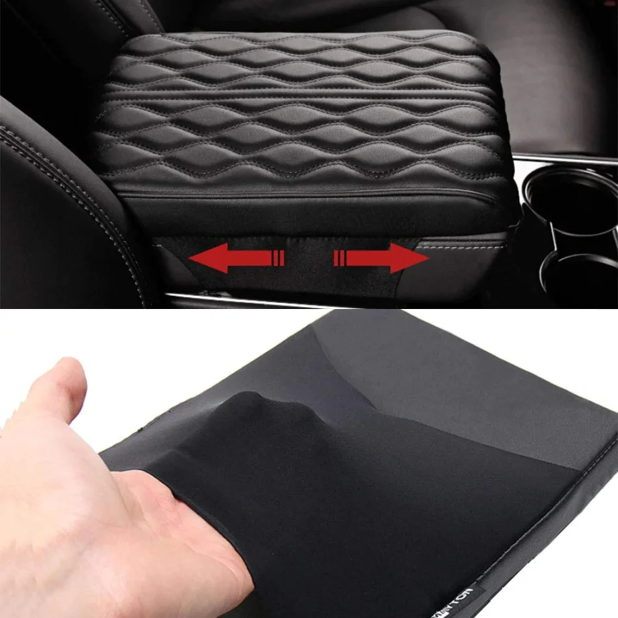 Leather Car Armrest Box Pad PRO