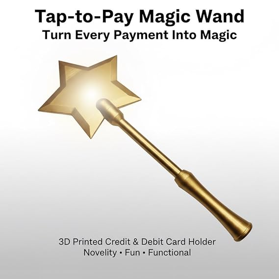 Fairy Wand Credit Card Holder