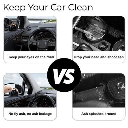 Windproof Car Ashtray