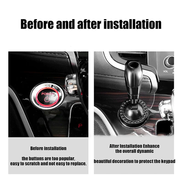 Car Engine Push Button Start-Stop Lever