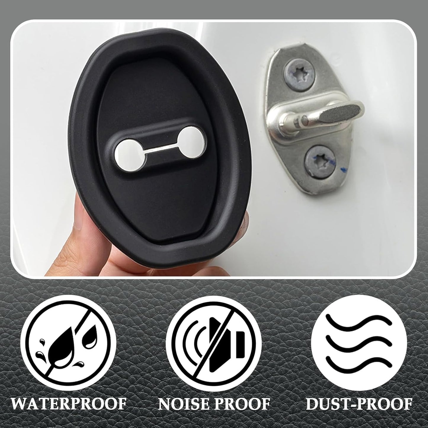 Car Door Strike Protector (4 PCS)