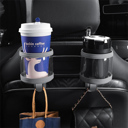 Car Seat Hooks with Cup Holder