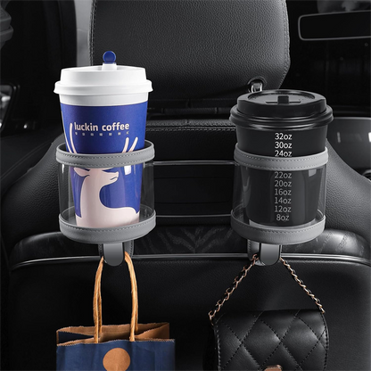 Car Seat Hooks with Cup Holder