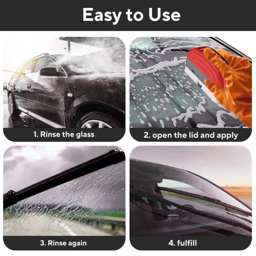 Nano Glass Oil Film Cleaning Brush