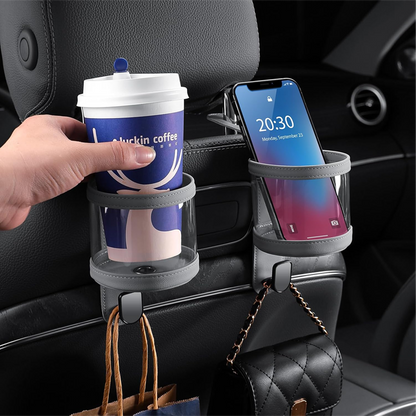 Car Seat Hooks with Cup Holder