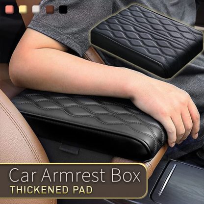 Leather Car Armrest Box Pad