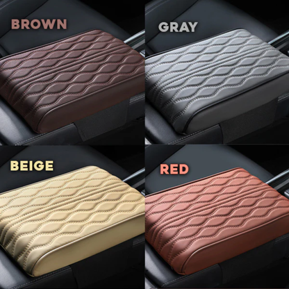 Leather Car Armrest Box Pad