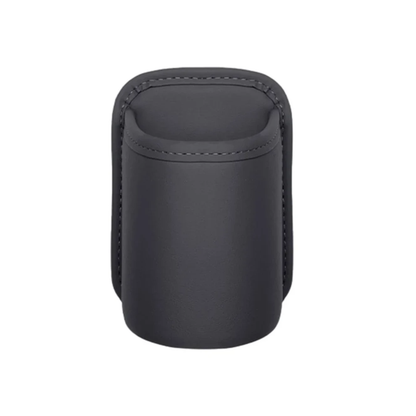 Leather Car Door Cup Holder