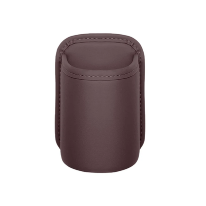 Leather Car Door Cup Holder