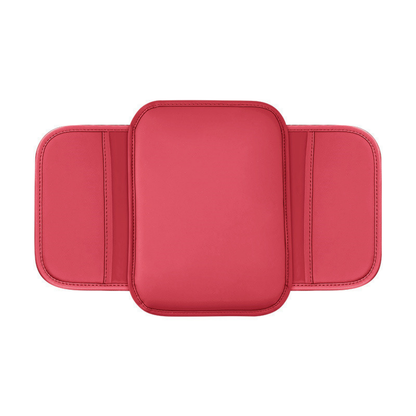 Car Armrest Cushion with Side Pockets