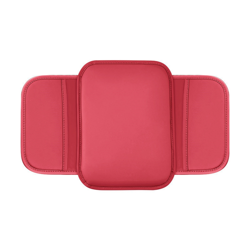 Car Armrest Cushion with Side Pockets