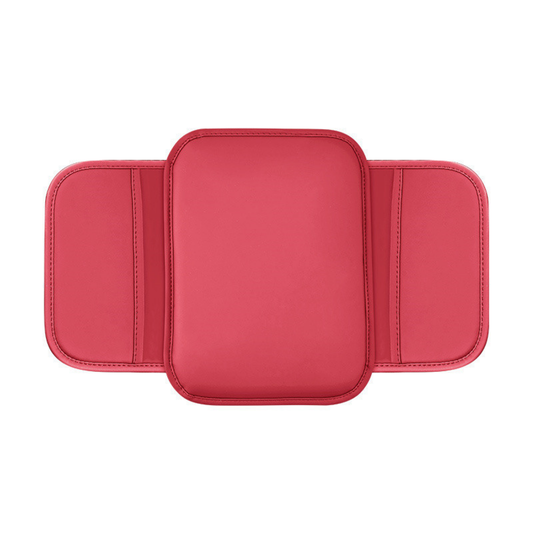 Car Armrest Cushion with Side Pockets