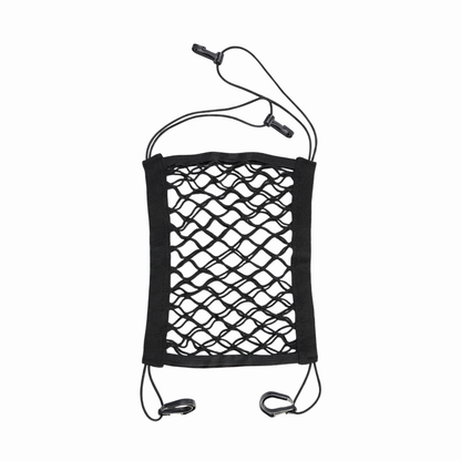 Car Seat Back Organizer & Pet/Child Barrier Net Pocket