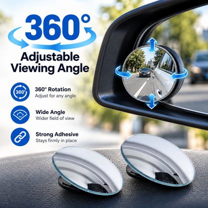 Car Blind Spot Mirrors (2 PCS)