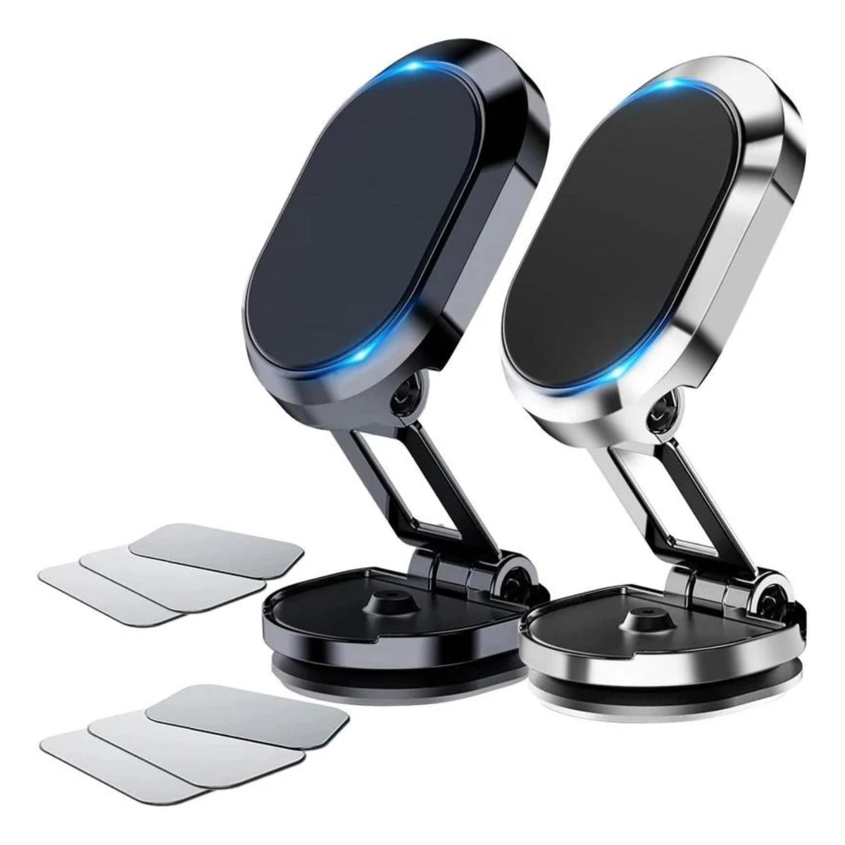Alloy Folding Magnetic Car Phone Holder