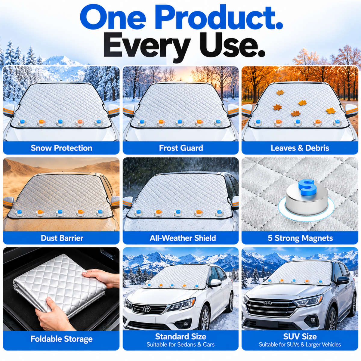 Car Snow & Ice Covers