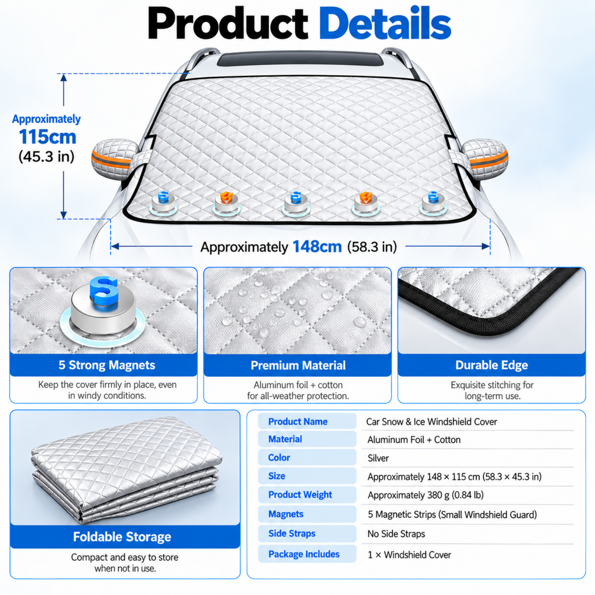 Car Snow & Ice Covers