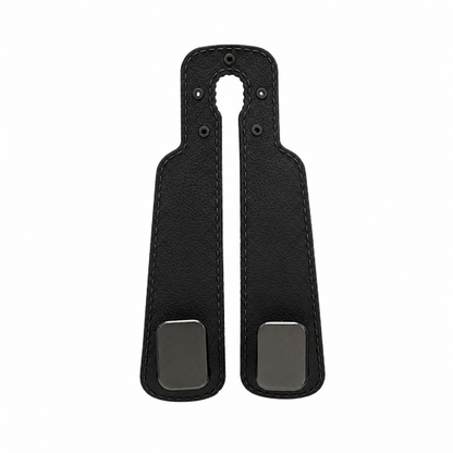 Upgraded Car Seat Back Double Hooks with Soft Faux Leather PRO