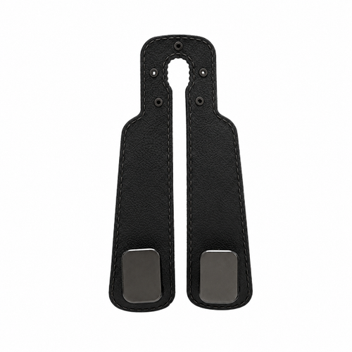 Upgraded Car Seat Back Double Hooks with Soft Faux Leather PRO
