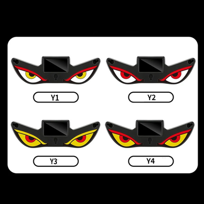 Solar Powered Devil Eyes LED Car Sign