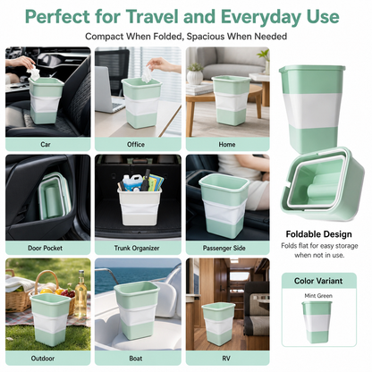 Foldable Waterproof Car Trash Can
