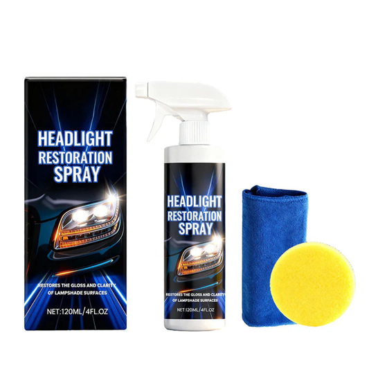 Professional Headlight Restoration Spray Kit PRO