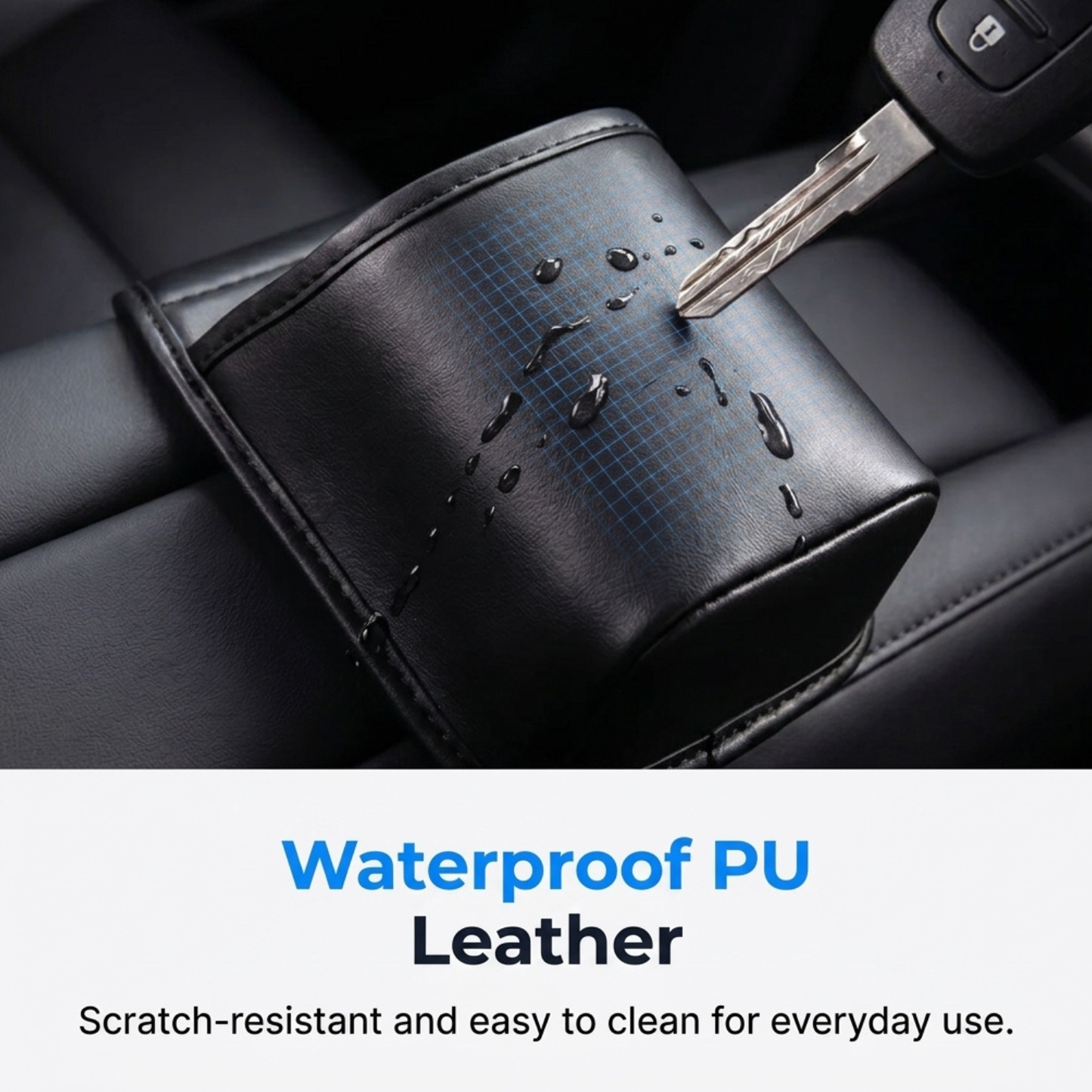 Universal Leather Car Door Cup Holder PRO