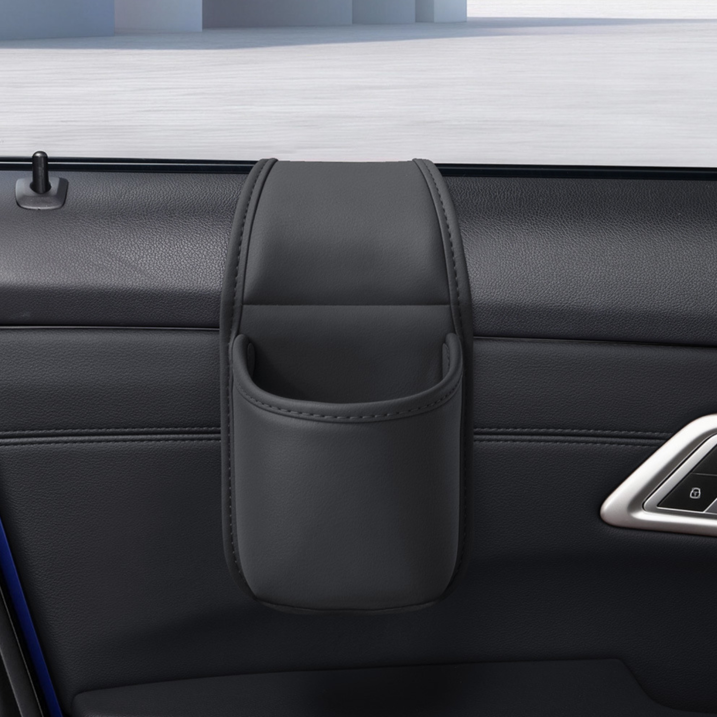 Universal Leather Car Door Cup Holder PRO