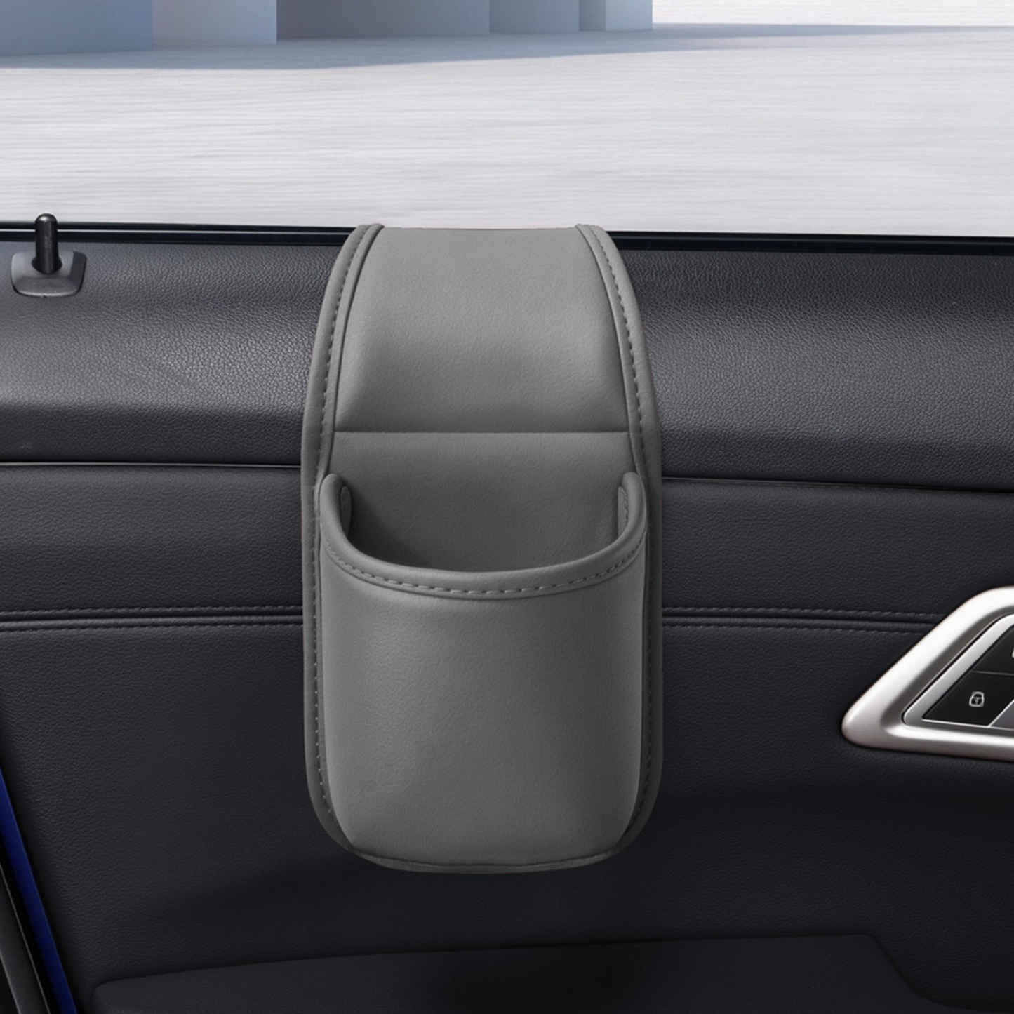 Universal Leather Car Door Cup Holder PRO
