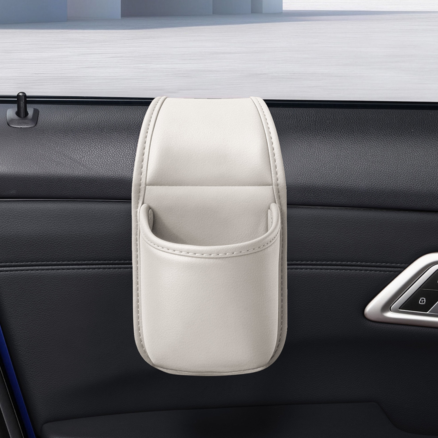 Universal Leather Car Door Cup Holder PRO