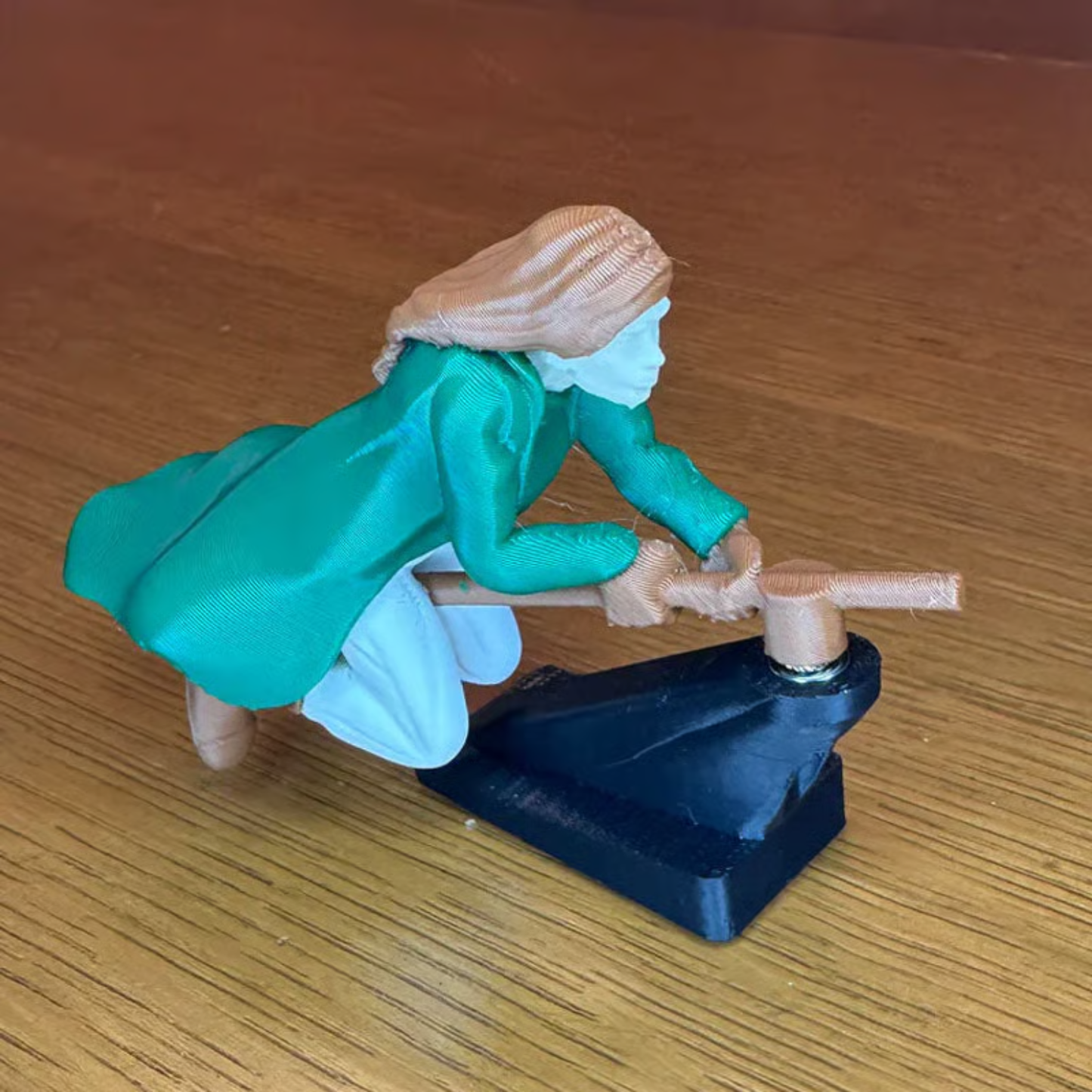 Witch and Wizard Broomstick Dashboard Drift Ornaments