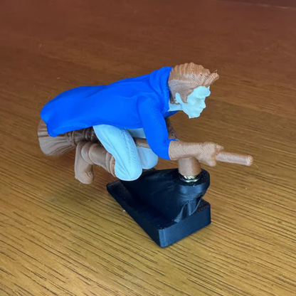 Witch and Wizard Broomstick Dashboard Drift Ornaments