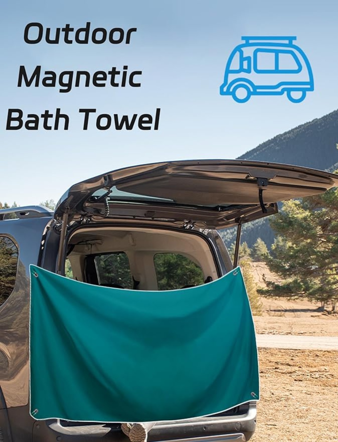 Magnet Towel for Car Changing