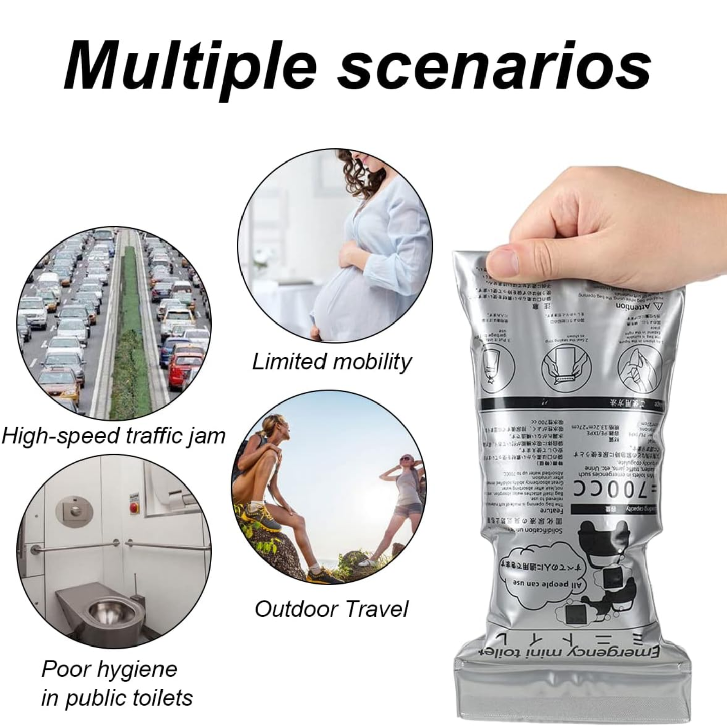 Emergency Mini Toilet Bag