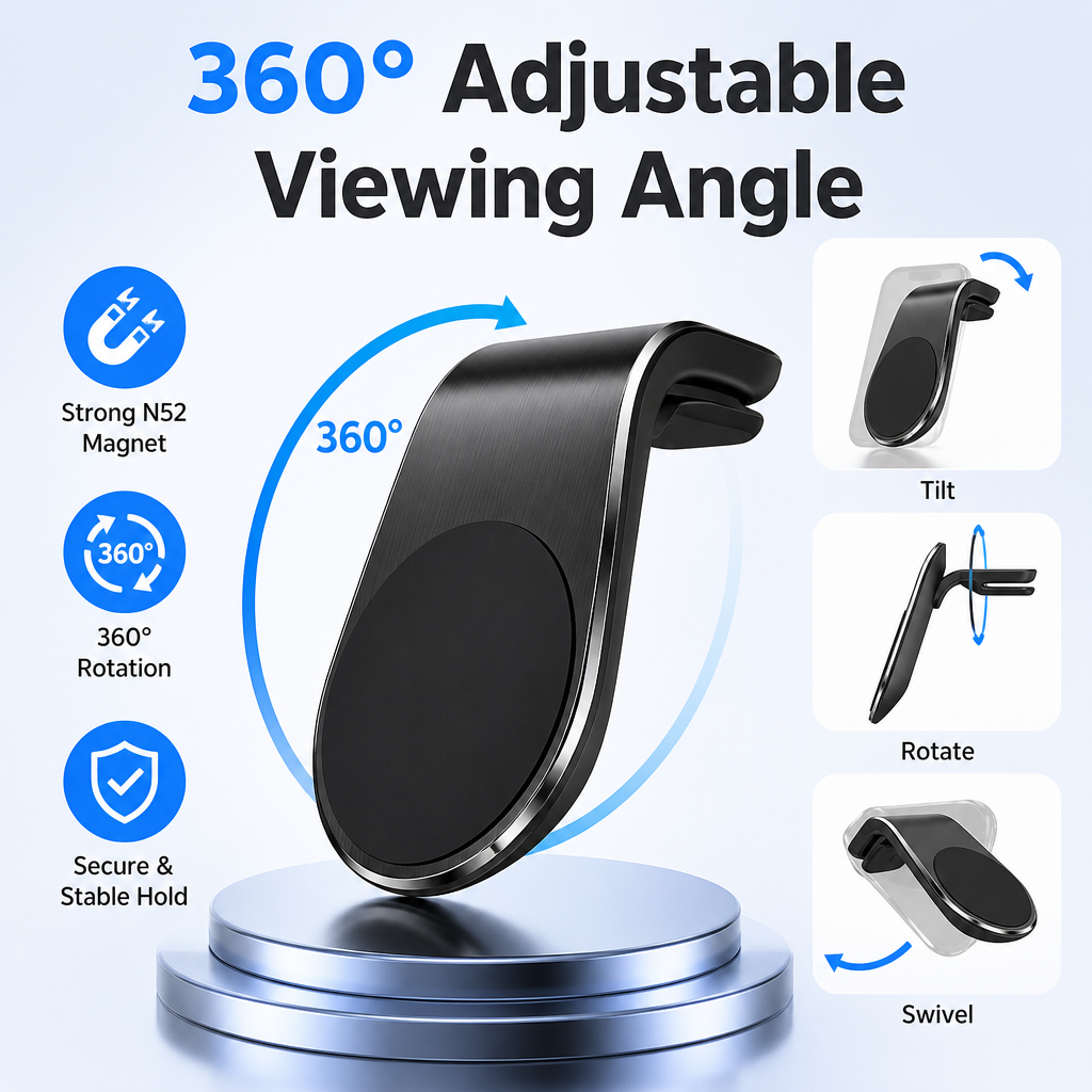 Mobile Phone Navigation Magnetic Bracket
