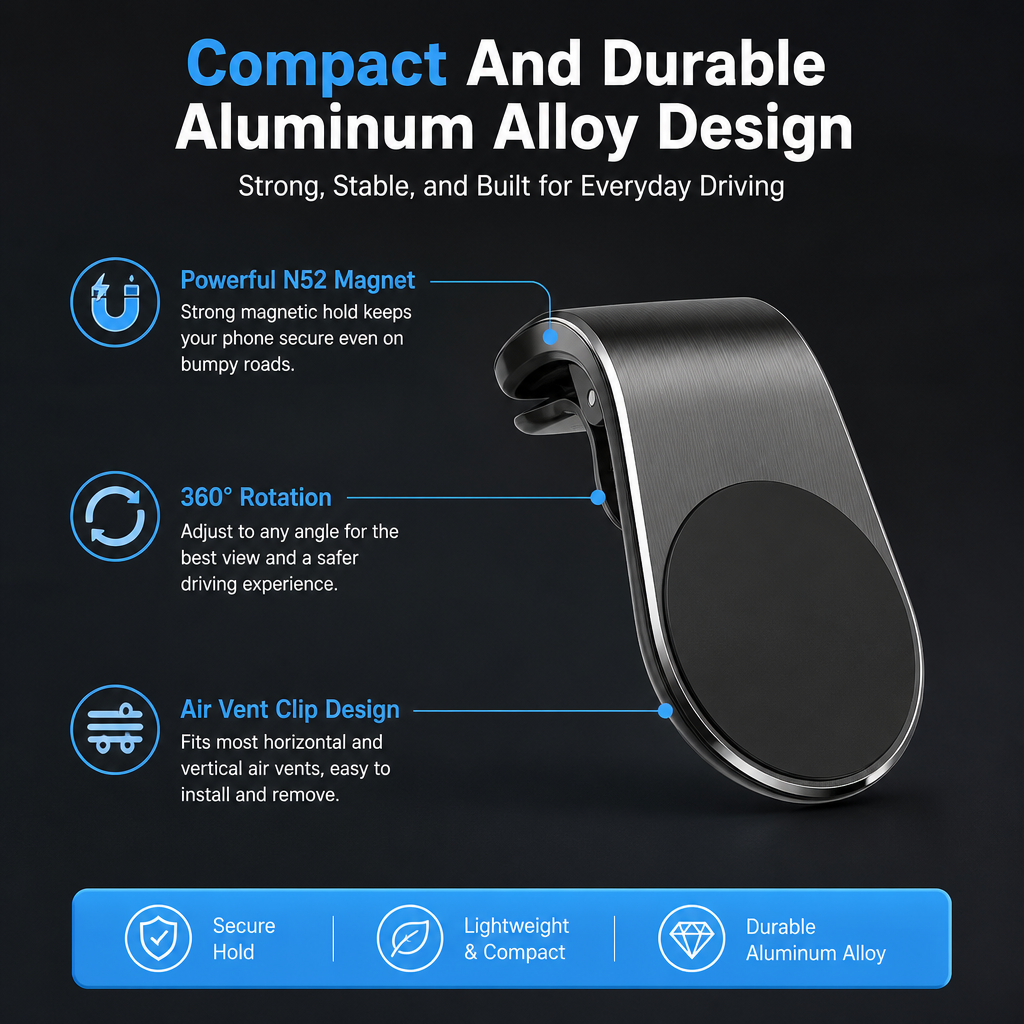 Mobile Phone Navigation Magnetic Bracket
