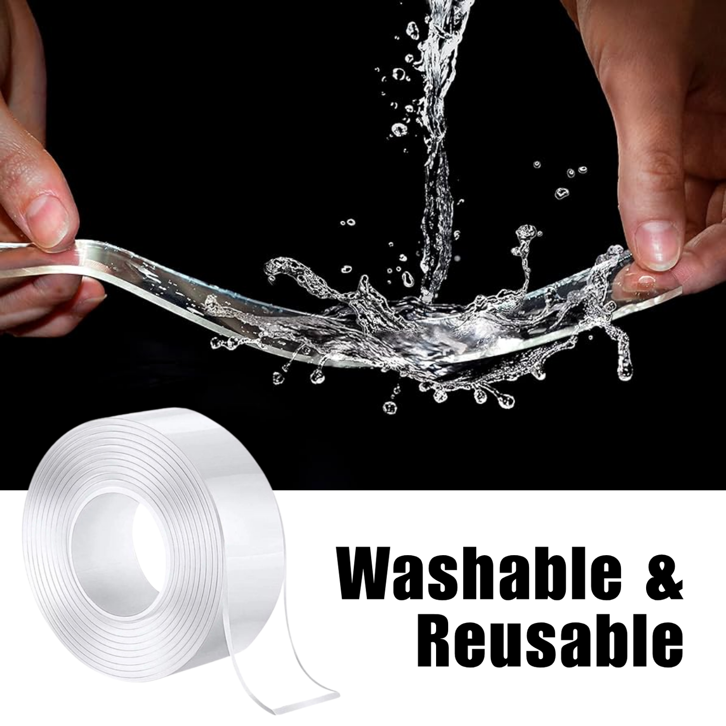 Heavy-Duty Reusable Mounting Tape